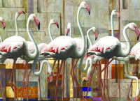 Обложка Flamingo Art для паспорта / автодокументов