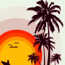 Обложка Sunset для паспорта / автодокументов