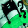 Обложка Спящий кот для паспорта / автодокументов