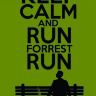 Обложка Keep Calm and Forrest RUN для паспорта / автодокументов