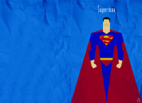 Обложка Super Man Art для паспорта / автодокументов