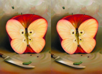 Обложка Apple surrealism для паспорта / автодокументов
