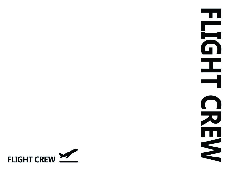 Обложка Flight crew text для паспорта / автодокументов