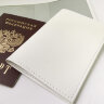 Обложка для паспорта ГЛАДКАЯ кожа Стандарт на заказ