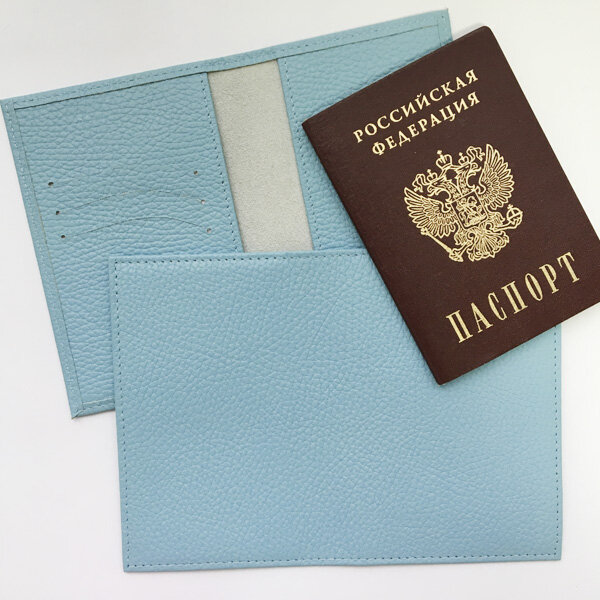 Обложка для паспорта кожа КРС Стандарт v.2 на заказ