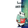 Обложка  Sweet Dreams для паспорта / автодокументов