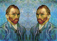 Обложка Ван Гог Авто портрет для паспорта / автодокументов