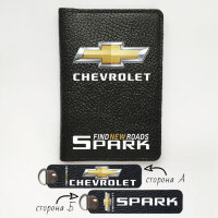 Автодокументы, набор для Chevrolet Spark Black