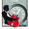 Обложка Back to the future poster для паспорта / автодокументов