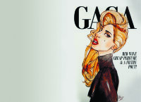Обложка Gaga для паспорта / автодокументов
