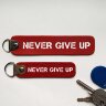 Брелок Never give up