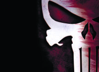 Обложка The Punisher logo для паспорта / автодокументов