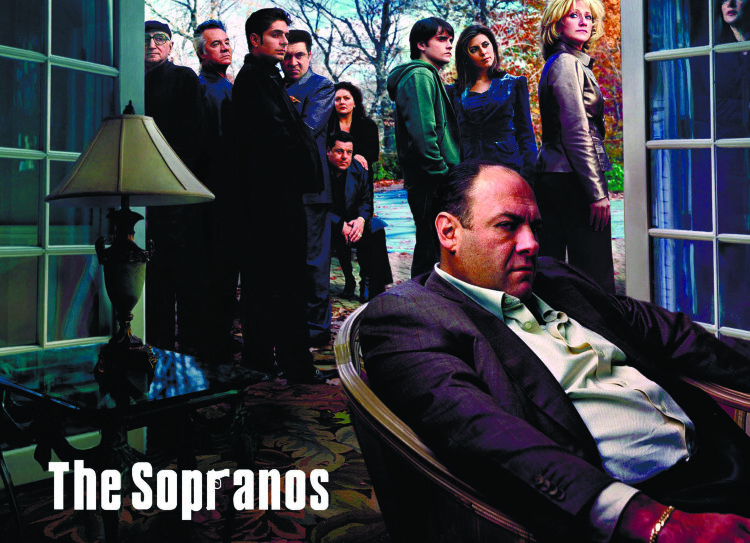 Обложка The Sopranos v2 для паспорта / автодокументов