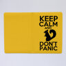 Кардхолдер Keep Calm Dont panic для 2-х карт