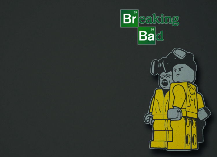 Обложка Lego Breaking Bad для паспорта / автодокументов